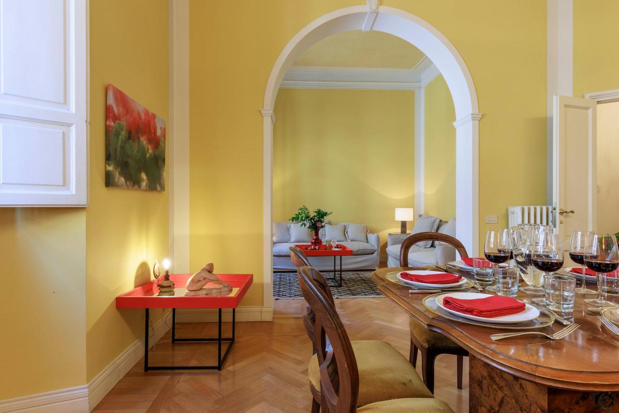 Florence Huge Apartment With Private Garden Exterior foto