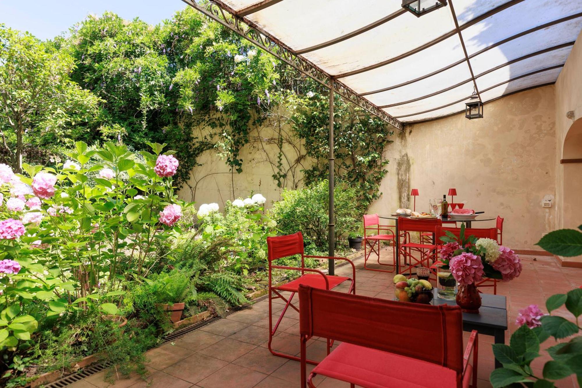Florence Huge Apartment With Private Garden Exterior foto